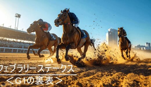 フェブラリーステークス＜G1の裏表＞